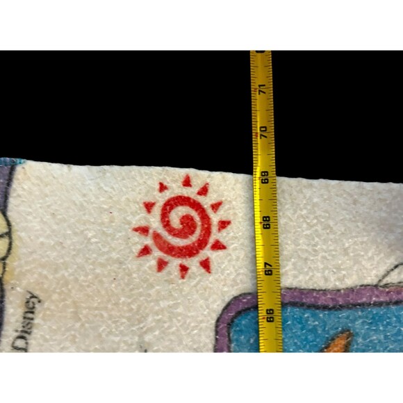 Vtg Disney Lion King Blanket Twin Throw Size 90s, Simba, Timone, Pumba, Nala - Picture 12 of 12